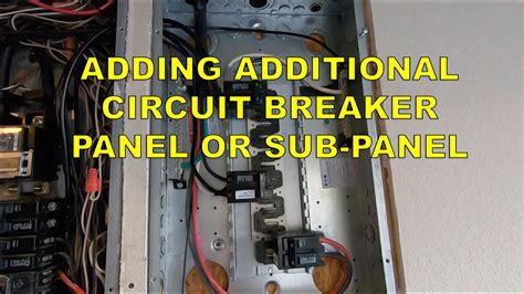 add breakers in electrical box|how to add breaker to electrical panel.